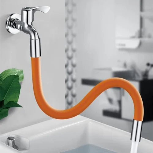 Faucet 360°Flexible Kitchen & Bath Fixtures 360 Flexible Faucet Sprayer Water Extender for Easy Cleaning